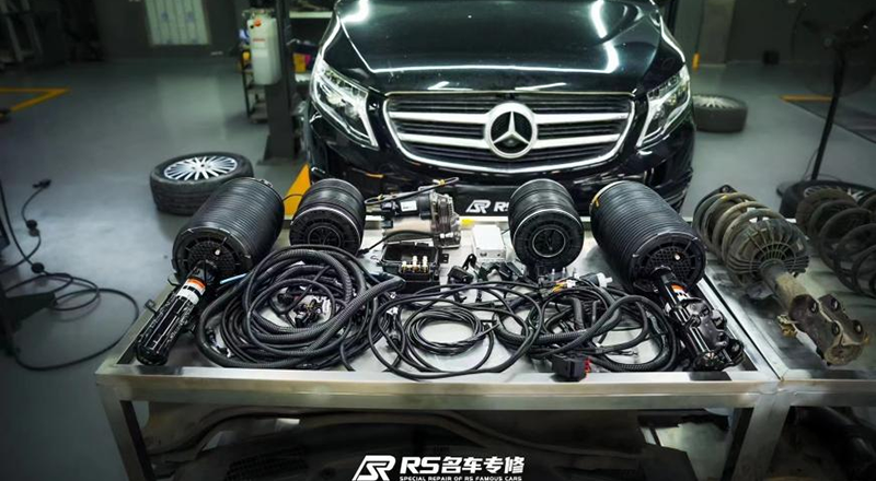 Mercedes-Benz Vito atualiza suspensão pneumática